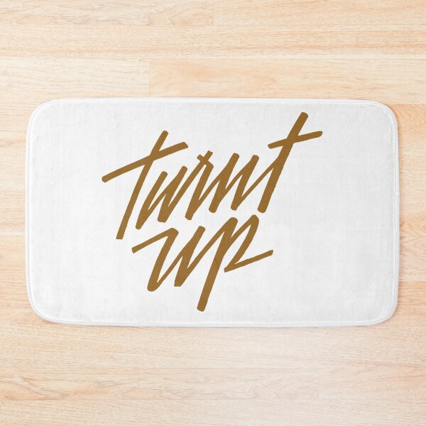 Item preview, Motivational Inspirational and Positive quote -  turnt up typography text art by Word Fandom - wordfandom designed and sold by Kerry Pritchard.