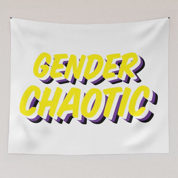 Item preview, Gender Chaotic Nonbinary Pride designed and sold by Evelyn Montgomery.