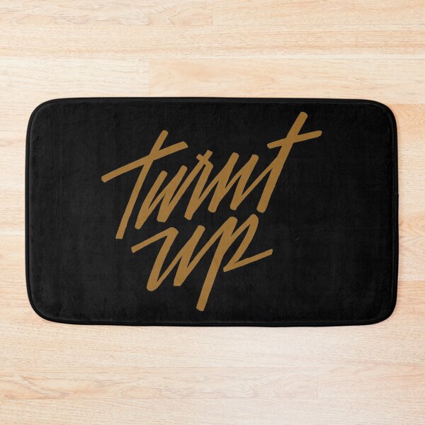 Item preview, Motivational Inspirational and Positive quote - turnt up it typography text art by Word Fandom - wordfandom designed and sold by Kerry Pritchard.