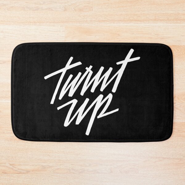 Item preview, Motivational Inspirational and Positive quote - turnt up it typography text art by Word Fandom - wordfandom designed and sold by Kerry Pritchard.