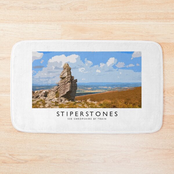 Item preview, Stiperstones (Railway Poster) designed and sold by andrewroland.
