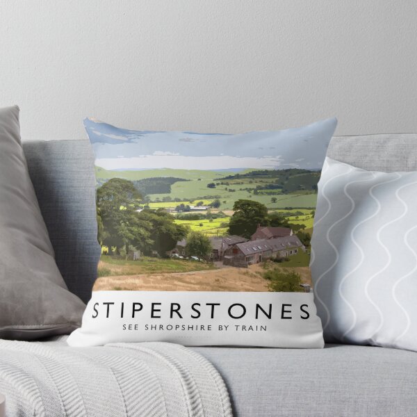 Item preview, Stiperstones (Railway Poster) designed and sold by andrewroland.