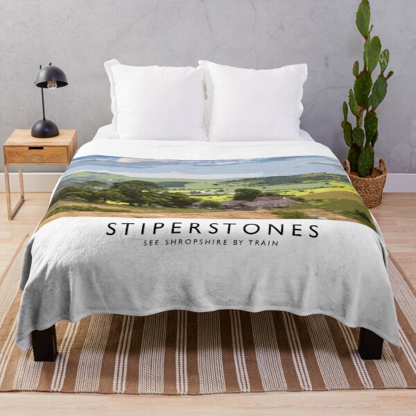 Item preview, Stiperstones (Railway Poster) designed and sold by andrewroland.