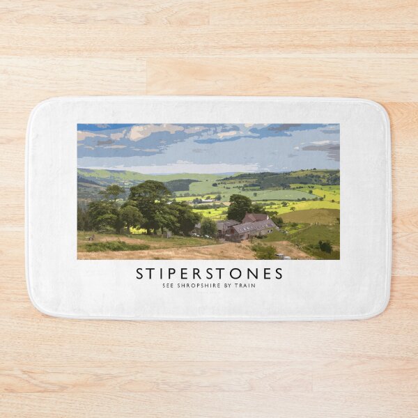 Item preview, Stiperstones (Railway Poster) designed and sold by andrewroland.