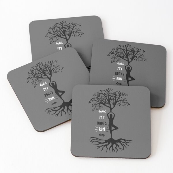 Item preview, DRUIDLOVE My Roots Run Deep - DRUID DND WOW class logo  designed and sold by CloudDance.