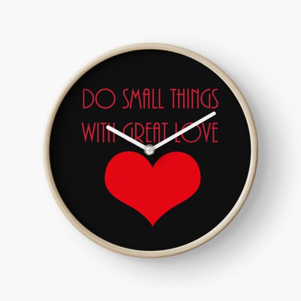 Item preview, Do Small Things With Great Red Love designed and sold by hurmerinta.