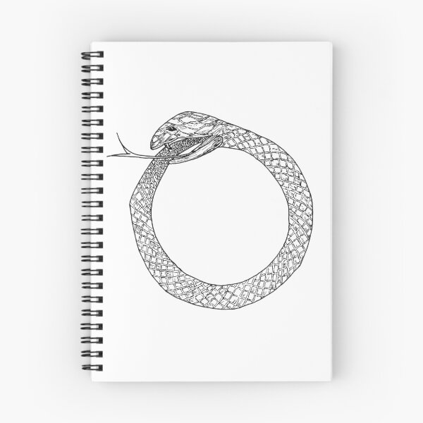 Item preview, Hand drawn infinite snake designed and sold by jitkaegressy.