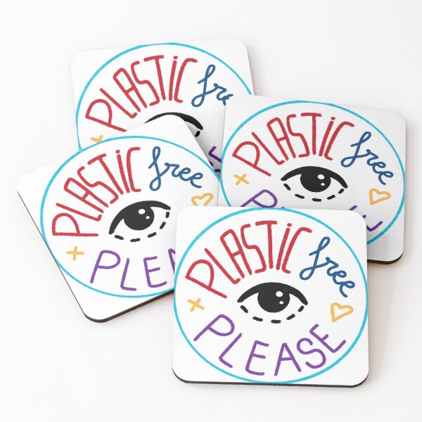 Item preview, Plastic Free Please designed and sold by Sonia Sanmartin.