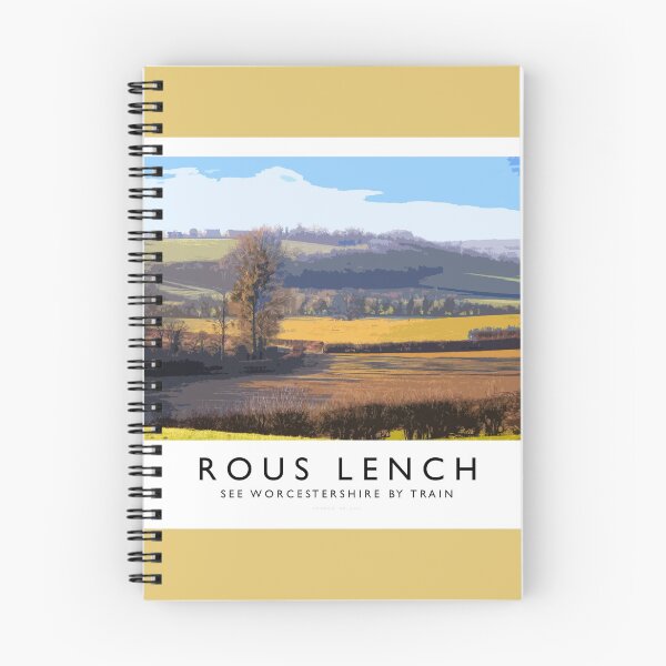 Item preview, Rous Lench (Railway Poster) designed and sold by andrewroland.