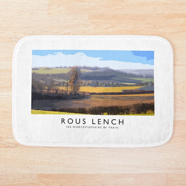 Item preview, Rous Lench (Railway Poster) designed and sold by andrewroland.