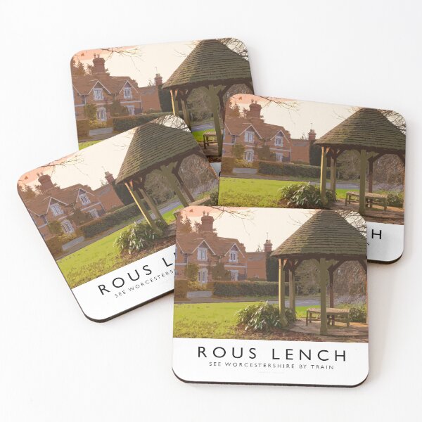 Item preview, Rous Lench (Railway Poster) designed and sold by andrewroland.