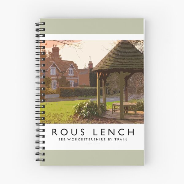 Item preview, Rous Lench (Railway Poster) designed and sold by andrewroland.