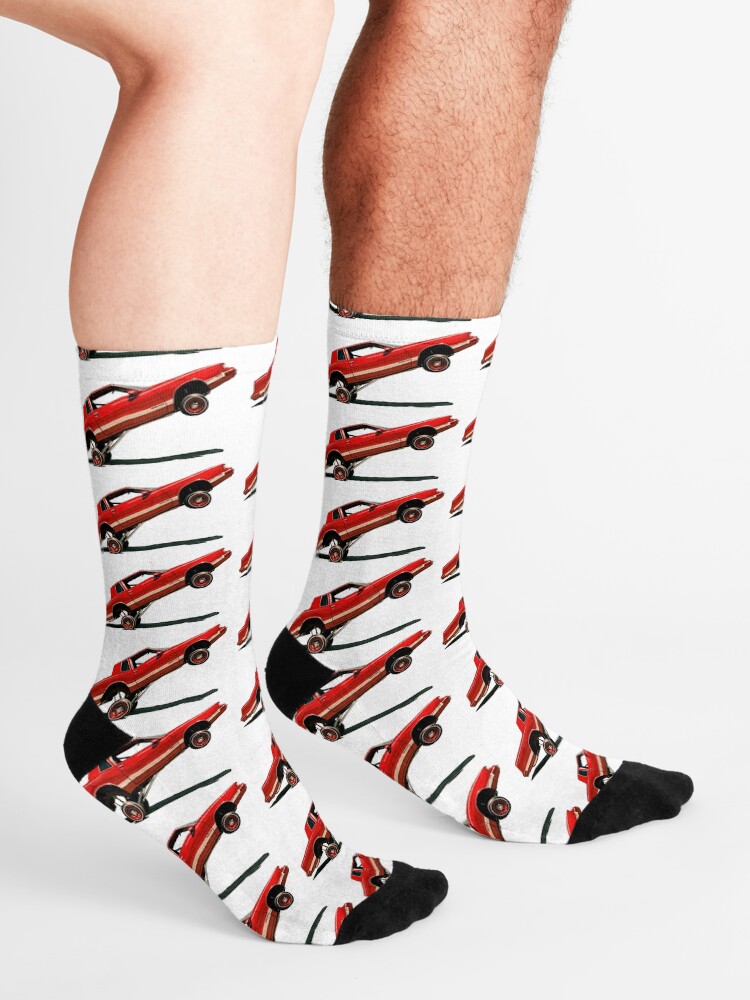 "Hopping Lowrider Car" Socks by dopeandbirds Redbubble