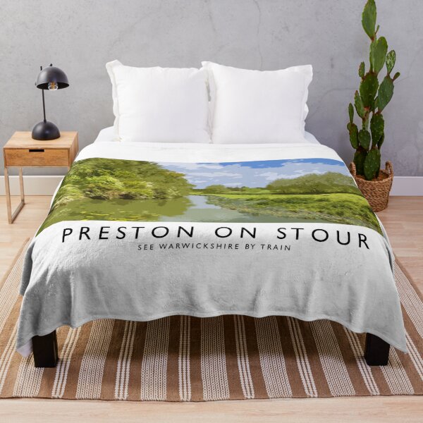 Item preview, Preston on Stour (Railway Poster) designed and sold by andrewroland.