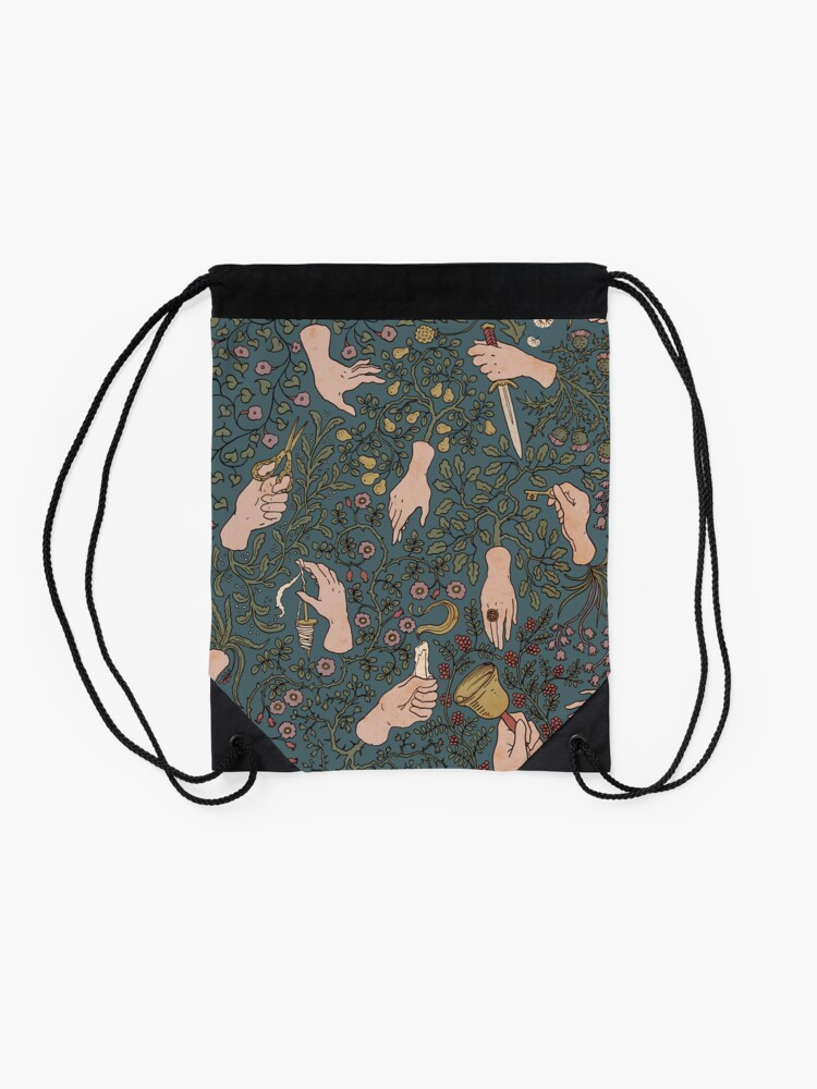 Alternate view of Take my hands Drawstring Bag