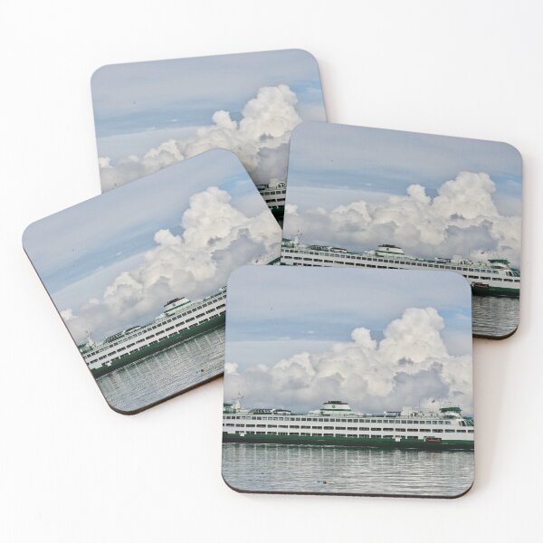 Item preview, Huge Clouds Over Ferry Boat designed and sold by Lien  Titus.