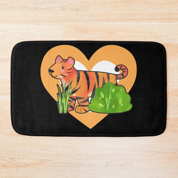 Item preview, Cute Tiger Cub Heart for Tiger Lovers designed and sold by eternallygifted.