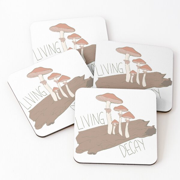Item preview, Mushrooms Are Living Decay designed and sold by ReBrandingArt.