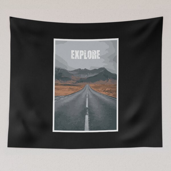 Item preview, on a dark desert highway designed and sold by gpsapparel.