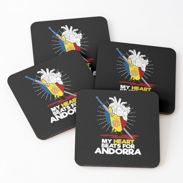 Item preview, Andorra heart lover Andorran flag designed and sold by CORZ.