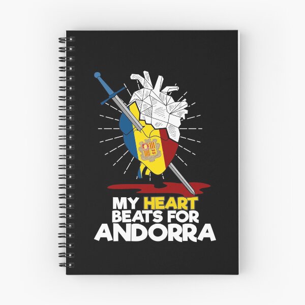 Item preview, Andorra heart lover Andorran flag designed and sold by CORZ.