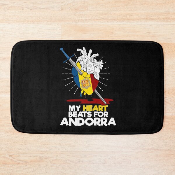Item preview, Andorra heart lover Andorran flag designed and sold by CORZ.