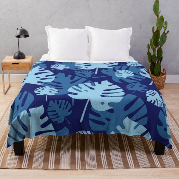 Item preview, Plantas tropicales de hoja azul designed and sold by pugmom4.