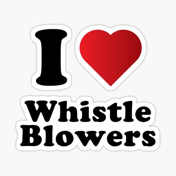 Whistleblower Sticker for iOS & Android