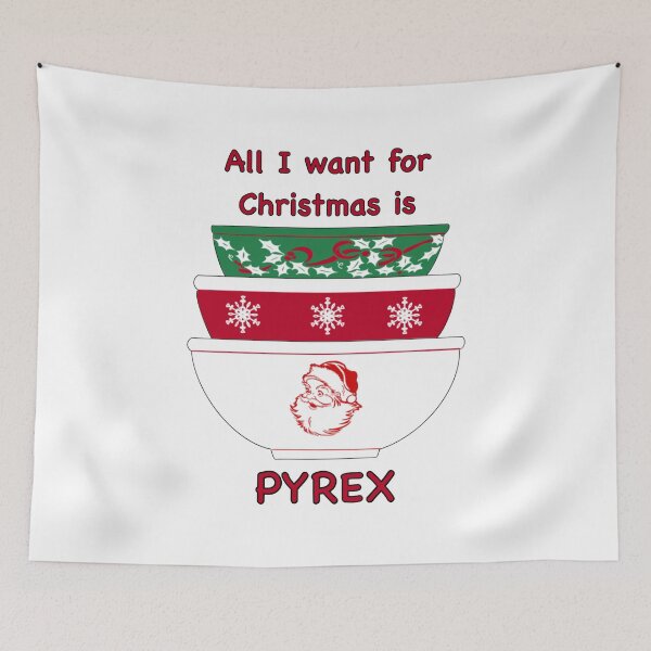 Item preview, Christmas Pyrex  designed and sold by Steve Varner.