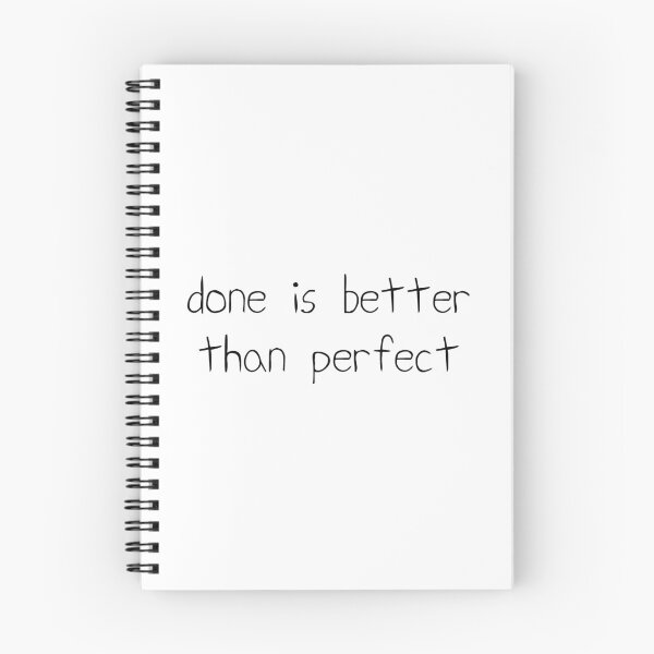 Item preview, done is better than perfect designed and sold by gingerlouls.