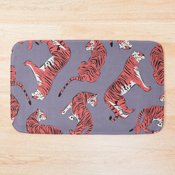 Item preview, Red Tiger Pattern 007 designed and sold by BlueLela.