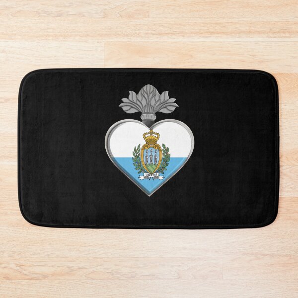 Item preview, San Marino heart lover flag designed and sold by CORZ.
