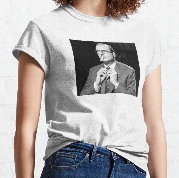 Jacques Chirac cigarette Thug T-shirt classique