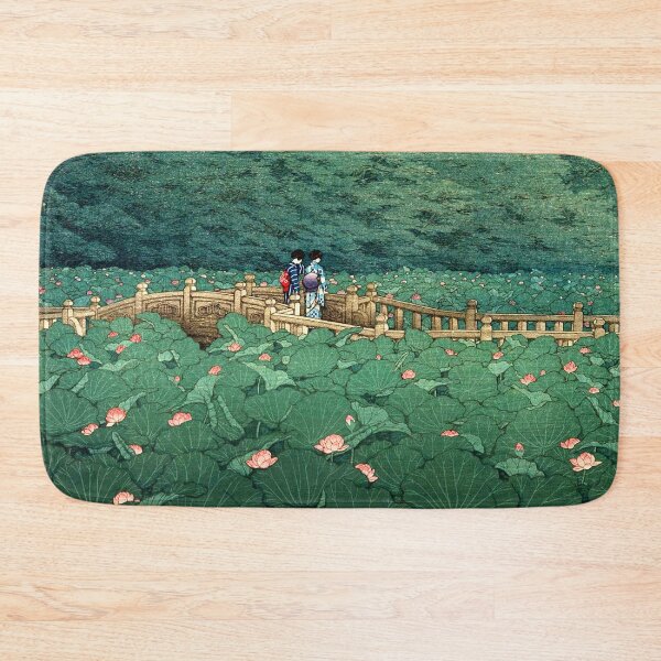 Item preview, Kawase Hasui - The Pond at Benten Shrine in Shiba designed and sold by ArtExpression.