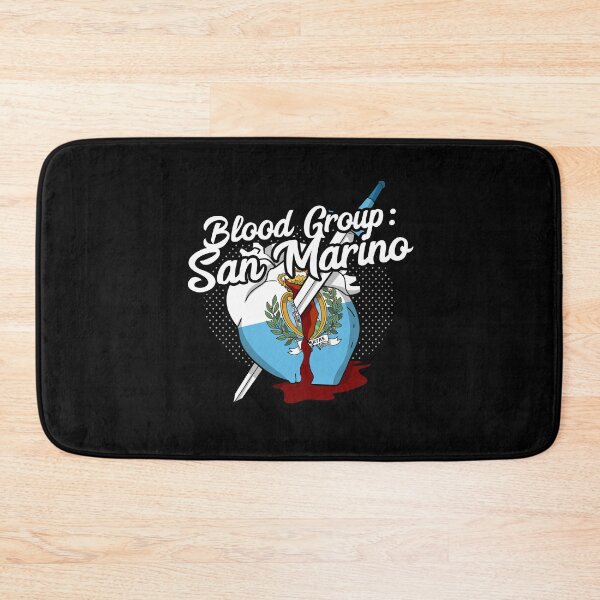 Item preview, Blood group San Marino heart love designed and sold by CORZ.