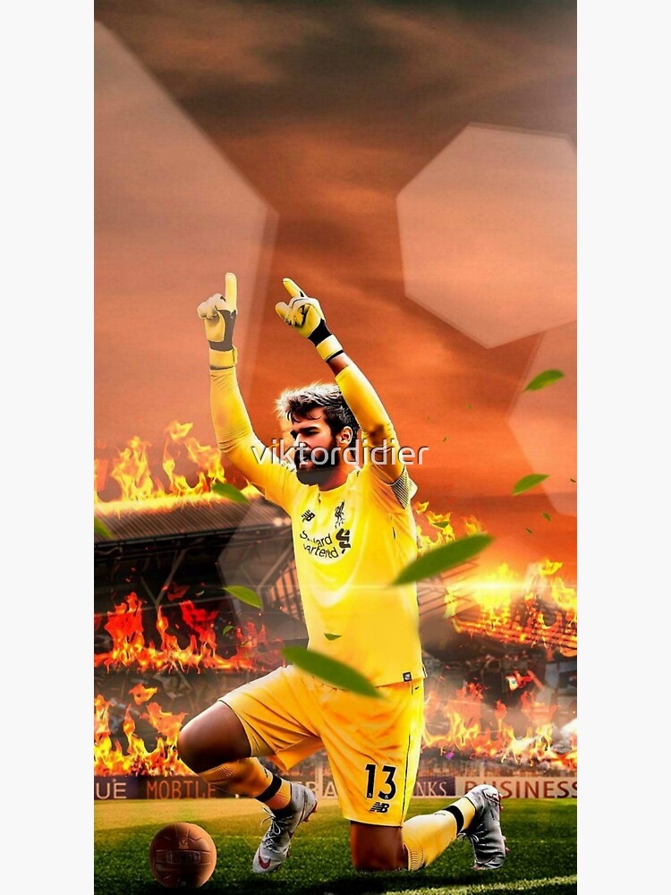 &ldquo;Alisson Wallpaper&rdquo; Poster by viktordidier | Redbubble