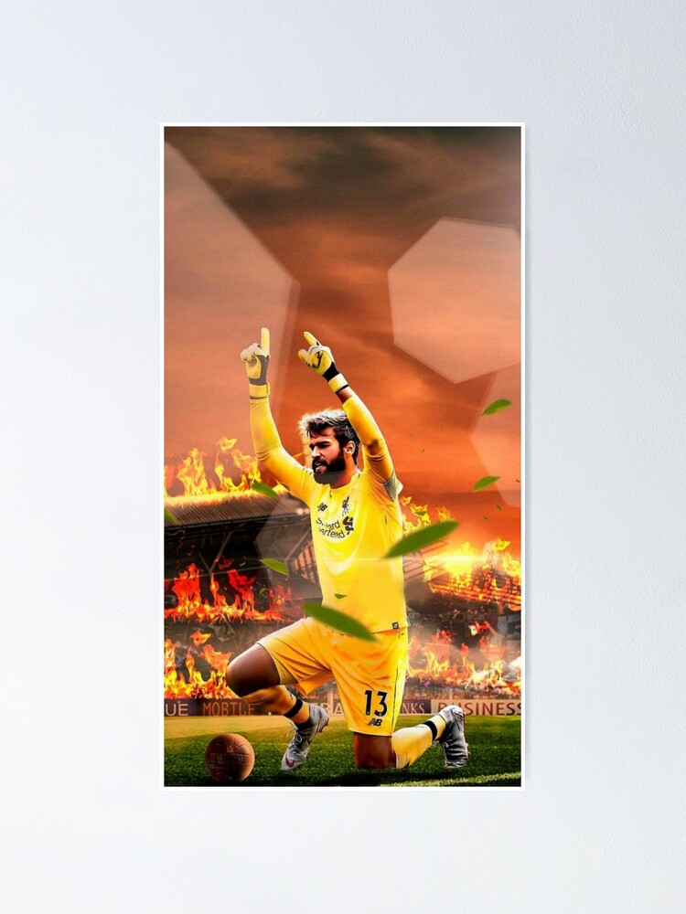 &ldquo;Alisson Wallpaper&rdquo; Poster by viktordidier | Redbubble