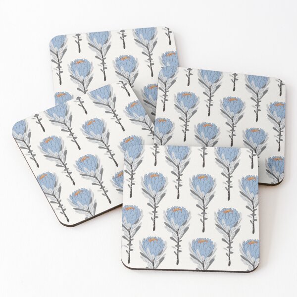 Item preview, Blue Proteas designed and sold by pugmom4.