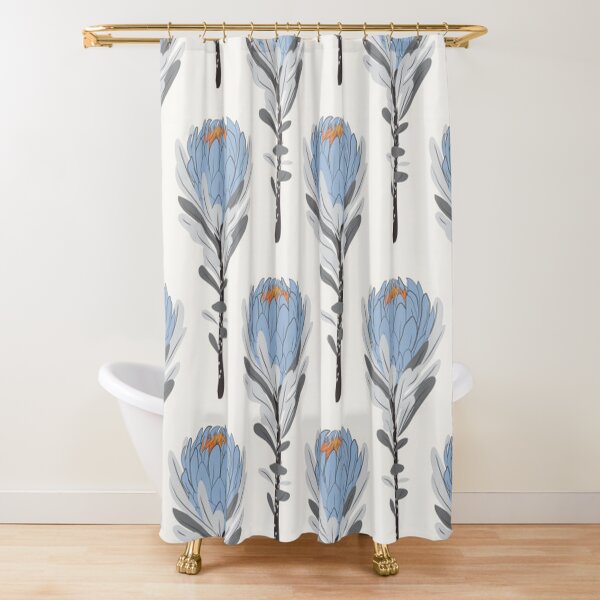 Item preview, Blue Proteas designed and sold by pugmom4.