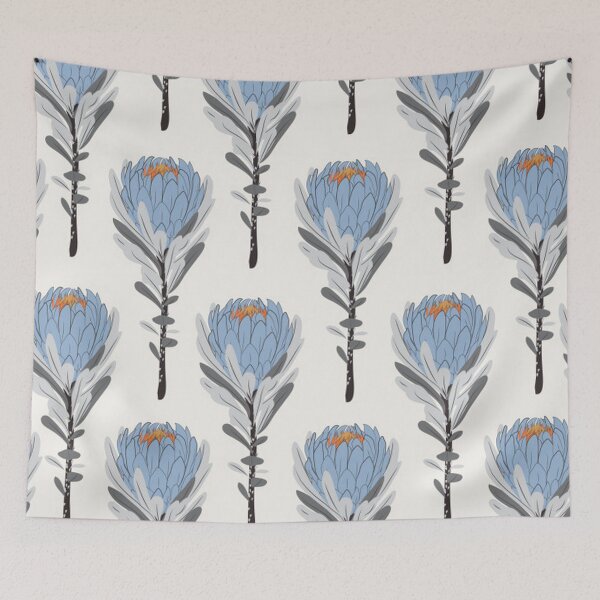 Item preview, Blue Proteas designed and sold by pugmom4.