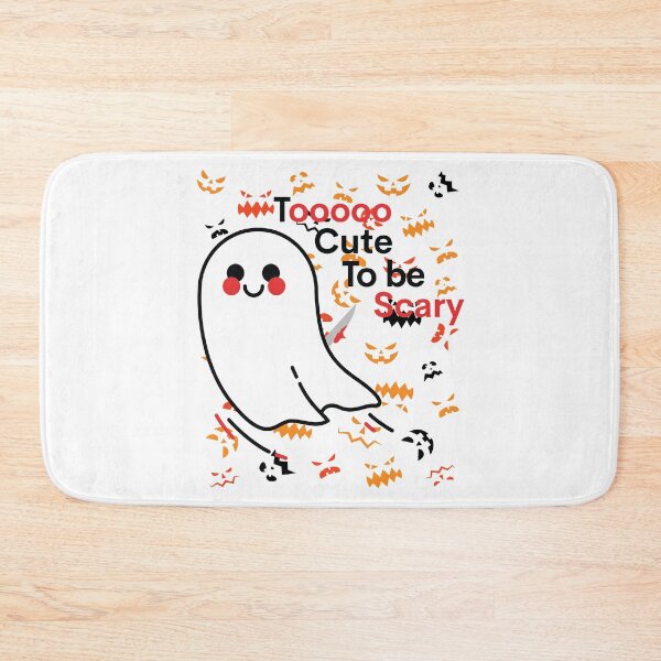 Item preview, Too Cute to be Scary With Face Pumpkin Pattern - Funny Halloween Party, Christmas and Birthday Gift Ideas designed and sold by ASClothDesign.