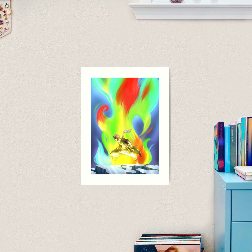 Natsu Dragon Fire posters & prints by Inspireerida Art