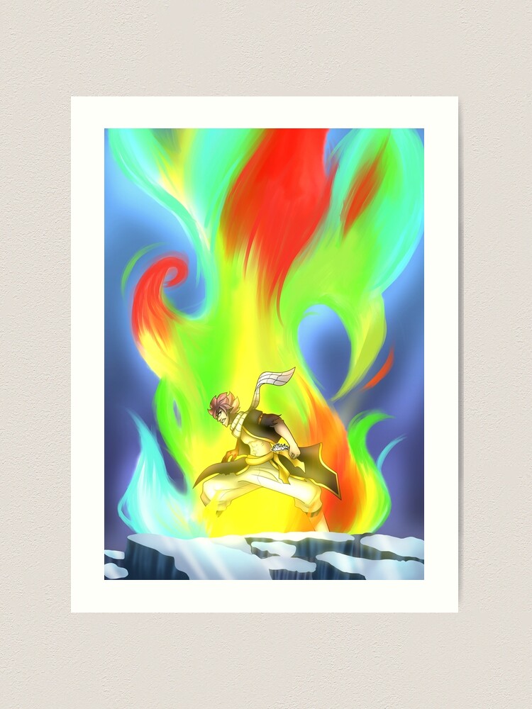 Natsu Dragon Fire posters & prints by Inspireerida Art