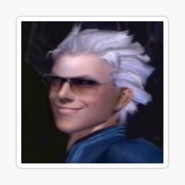 Vergil From the Devil May Cry Series Sticker