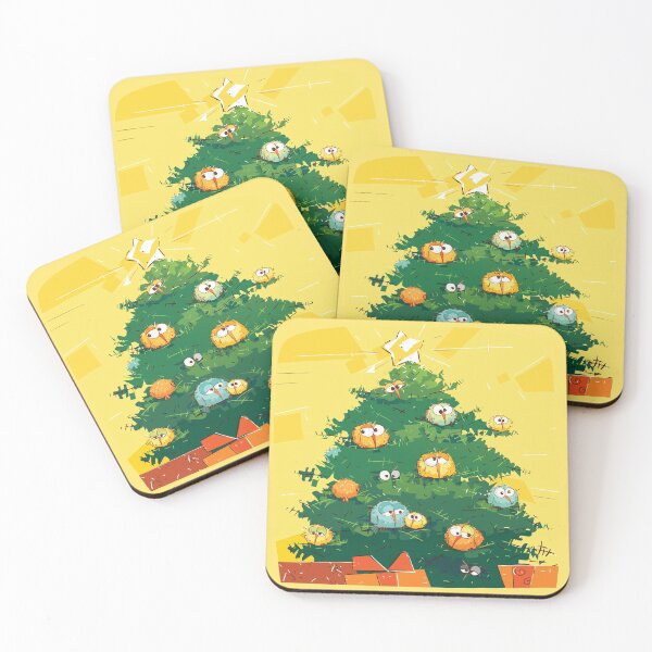Item preview, Birds on Christmas Tree designed and sold by Neda Sadreddin.