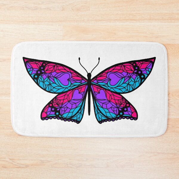 Item preview, Fly With Pride: Androgyne Flag Butterfly designed and sold by StephOBrien.