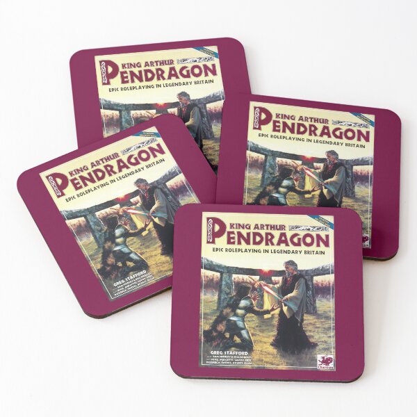 Item preview, Pendragon 4th Edition Cover by Stephen King designed and sold by Chaosium.