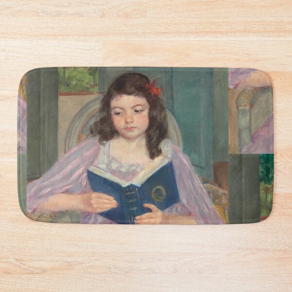 Item preview, francoise in a round-backed chair reading - mary cassatt designed and sold by Vintage Designs +.