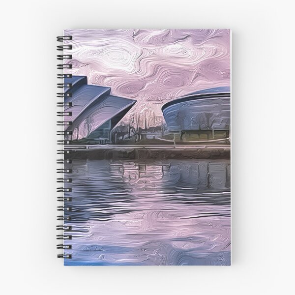 Item preview, Digital Art panorama of Glasgow Clydeside. designed and sold by davidelder.