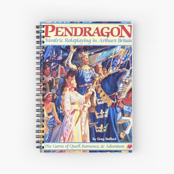 Aperçu de l'œuvre Pendragon 1st Edition Cover par Jody Lee créée et vendue par Chaosium.